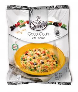 COUS COUS WITH CHICKEN and VEGGIES